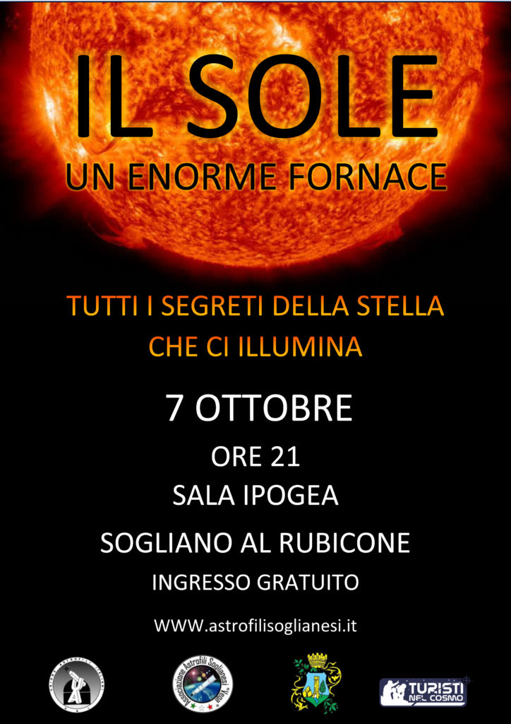il sole un enorme fornace
