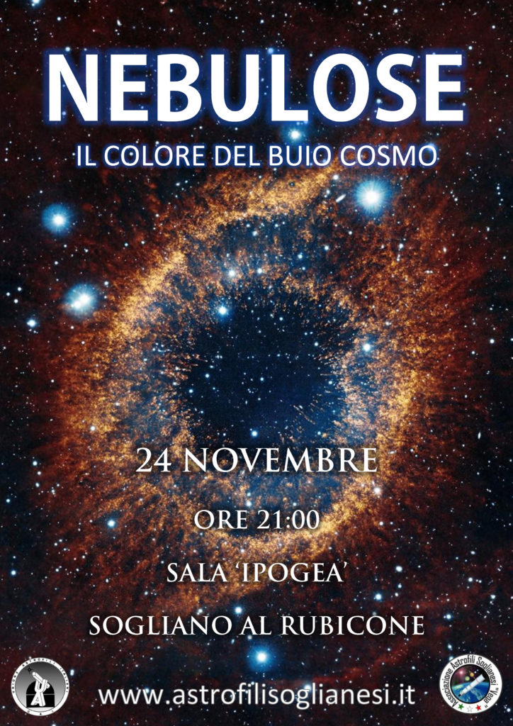 nebulose il colore del buio universo